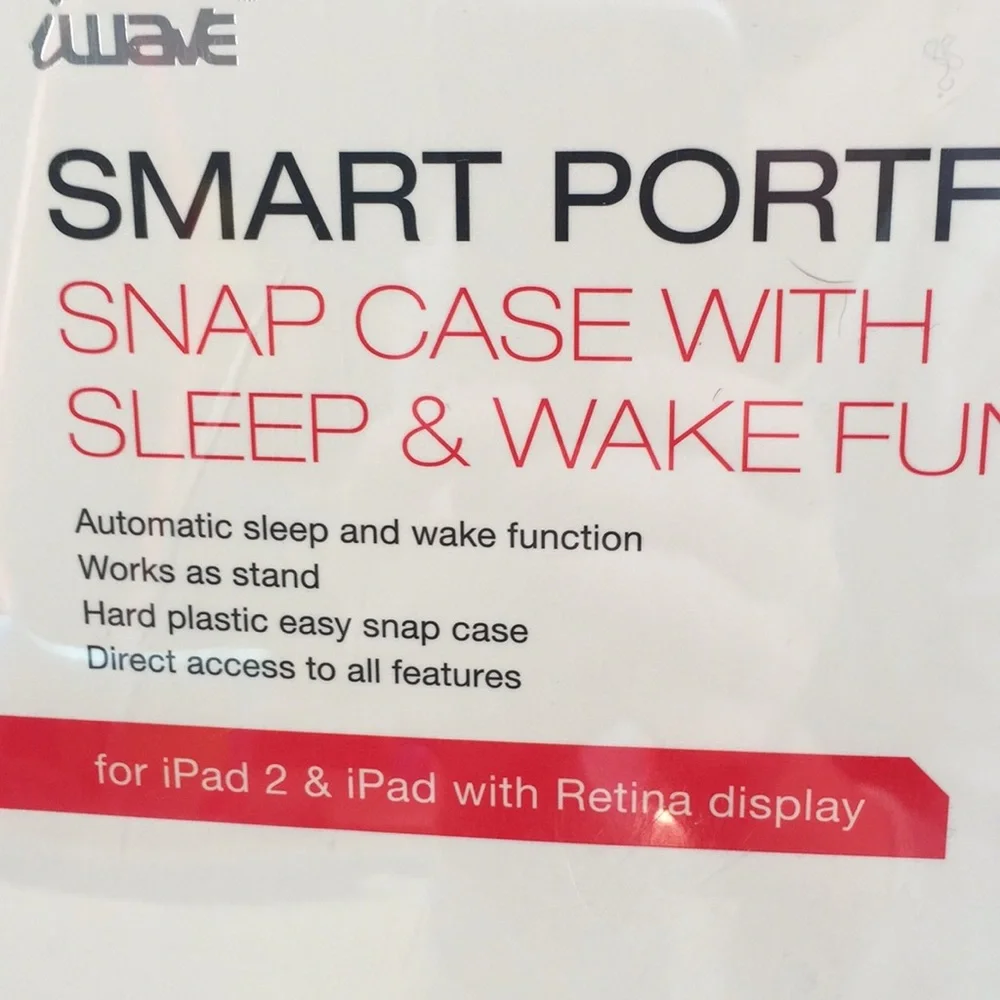 Iwave Smart Portfolio Case for IPad 2